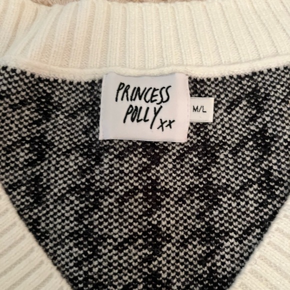 Houndstooth sweater vest - Picture 2 of 2